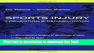 Books Sports Injury Prevention and Rehabilitation Free Online