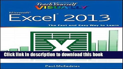 Books Teach Yourself VISUALLY Excel 2013 Free Online
