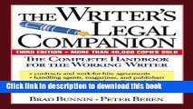 Books The Writer s Legal Companion: The Complete Handbook For The Working Writer, Third Edition