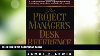 Big Deals  The Project Manager s Desk Reference  Best Seller Books Best Seller