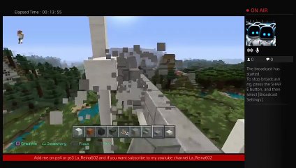 Minecraft building a big amazing house (2)