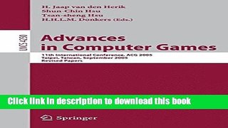 Ebook Advances in Computer Games: 11th International Conference, ACG 2005, Taipei, Taiwan,