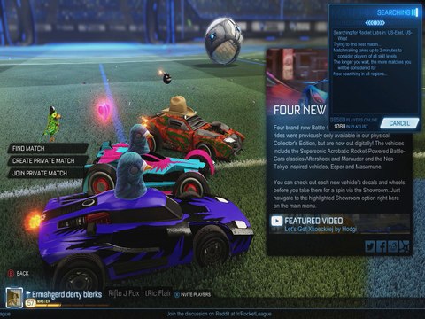 {Rocket League} Krewillin it Savagely - Beggars and Quitters (DocuTäge)