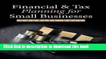 Books Financial   Tax Planning for Small Businesses Free Download