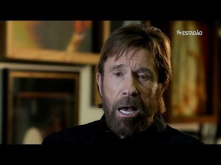 Chuck Norris fala com exclusividade para o Estadão