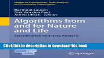 Ebook Algorithms from and for Nature and Life: Classification and Data Analysis (Studies in