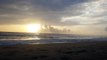 Watch arabian sea beauty in kerala beach sunset