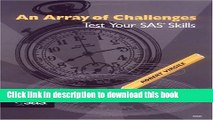 Ebook An Array of Challenges--Test SAS Skills Free Download