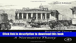 Ebook Public Finance: A Normative Theory Free Online
