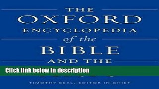 Ebook The Oxford Encyclopedia of the Bible and the Arts: Two-volume set (Oxford Encyclopedias of