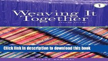 Books Weaving It Together (Book 1) Free Online