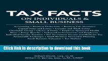 Books Tax Facts on Individuals and Small Business Full Online