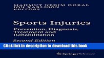 Books Sports Injuries: Prevention, Diagnosis, Treatment and Rehabilitation Full Online