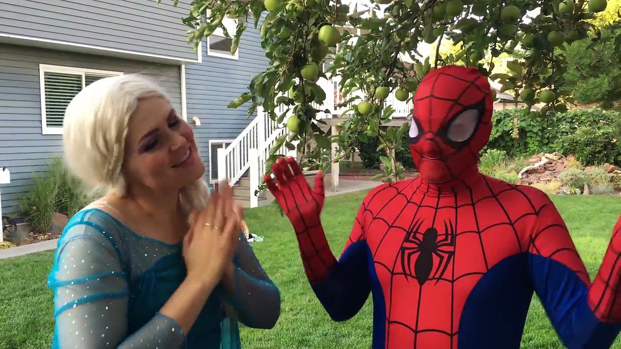 Elsa Grows A Beard! Joker Magic Potion Prank Fun Superhero Movie In Real Life In 4K