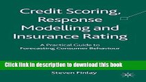 [PDF] Credit Scoring, Response Modelling and Insurance Rating: A Practical Guide to Forecasting