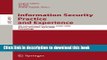 Ebook Information Security Practice and Experience: 4th International Conference, ISPEC 2008