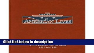 Ebook The Scribner Encyclopedia of American Lives Full Download