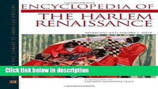 Ebook Harlem Renaissance, Encyclopedia of the (Facts on File Library of American History) Free