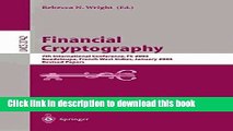 Books Financial Cryptography: 7th International Conference, FC 2003, Guadeloupe, French West