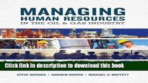 [Download] Managing Human Resources in the Oil   Gas Industry  Read Online