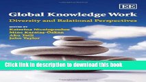 [Download] Global Knowledge Work: Diversity and Relational Perspectives Free Books
