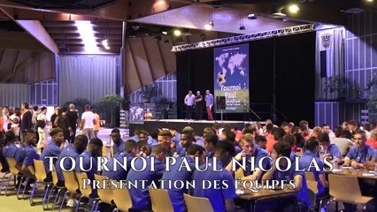 Tournoi Paul Nicolas Présentation des équipes