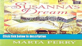 Books Susanna s Dream (The Lost Sisters of Pleasant Valley) Full Online