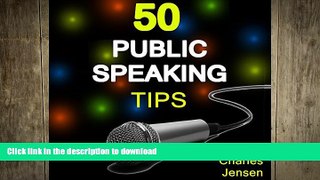 READ ONLINE 50 Public Speaking Tips READ NOW PDF ONLINE