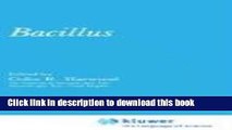 Books Bacillus (Biotechnology Handbooks) Free Online