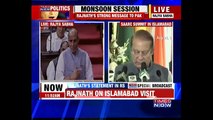 Indian reporters were not allowed to cover the SAARC conference: HM Rajnath Singh #MonsoonSession