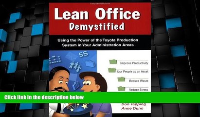 Big Deals  Lean Office Demystified - (Lean Office Demystified II is NOW Available!)  Best Seller