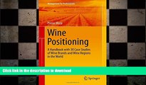 READ THE NEW BOOK Wine Positioning: A Handbook with 30 Case Studies of Wine Brands and Wine