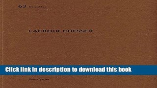 Ebook Lacroix Chessex: De Aedibus 56 Full Online