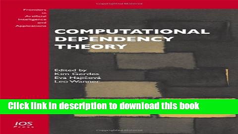 Books Computational Dependency Theory Free Online