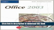 Ebook New Perspectives on Microsoft Office 2003, Brief Full Online