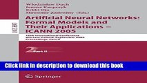 Books Artificial Neural Networks: Formal Models and Their Applications - ICANN 2005: 15th