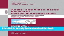 Ebook Audio- and Video-Based Biometric Person Authentication: 5th International Conference, AVBPA