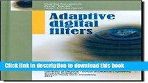 Books Adaptive Digital Filters Full Online