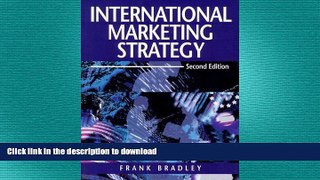 EBOOK ONLINE International Marketing Strategy (2nd Edition) READ NOW PDF ONLINE