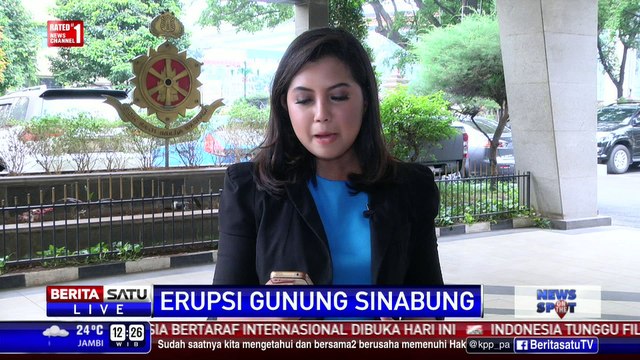 Gunung Sinabung Keluarkan Abu Vulkanik Setinggi 3.000 Meter