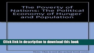 [PDF] The Poverty of Nations: The Political Economy of Hunger and Population Free Books