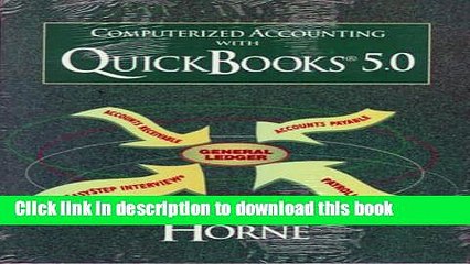 Books Computerized Accounting With Quickbooks 5.0 Free Online