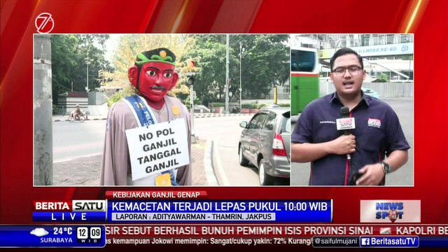 Warga Menilai Sistem Ganjil Genap Kurang Efektif Atasi Kemacetan
