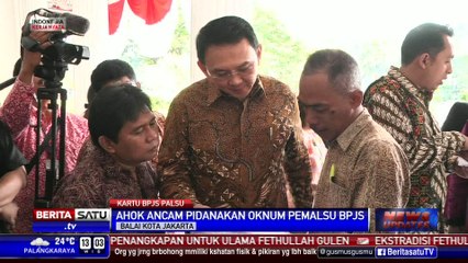 Ahok: Oknum Pemalsu Kartu BPJS Akan Dipidana