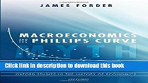 [Download] Macroeconomics and the Phillips Curve Myth (Oxford Studies in the History of Economics)