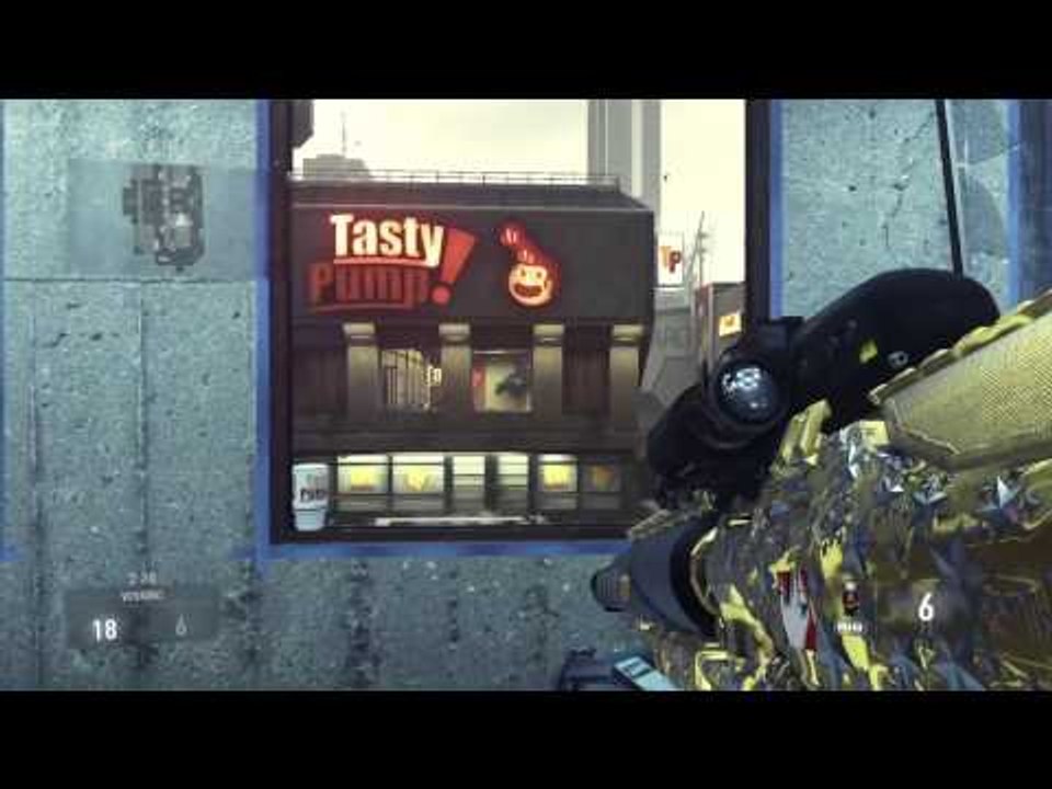 COD Advanced Warfare - 地鐵流鼻血冇得走場 LOL