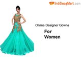 Buy online designer gowns for women