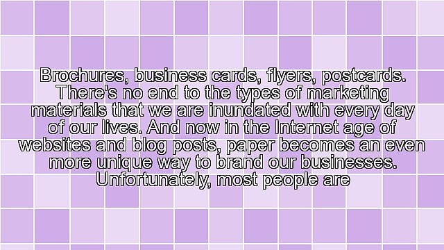 6 Tips To Effective Marketing Materials