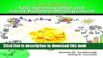Books Essentials of Entrepreneurship and Small Business Management (8th Edition) Free Download