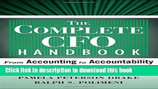 [Download] The Complete CFO Handbook: From Accounting to Accountability Free Books